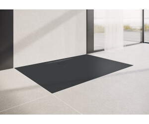 Kaldewei Superplan Zero 1544-5 1100 x 1000 x 20 mm mit Wannenträger extraflach cool grey 90 (354447980667)
