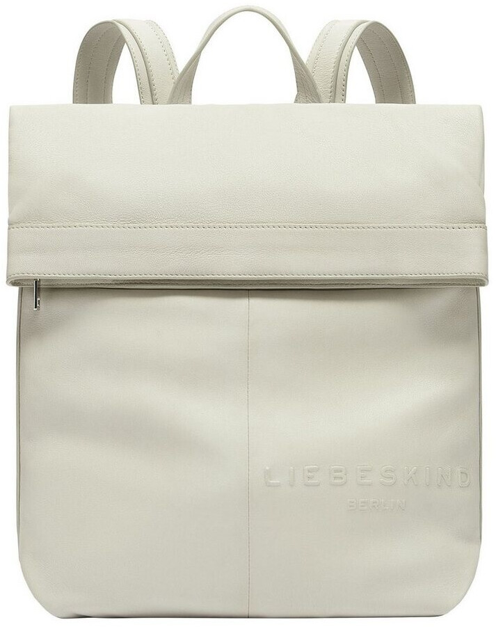 Sac à Dos LIEBESKIND BERLIN Elvira Sheep Natural – Cuir De Mouton, Couleur Milk (neuf)