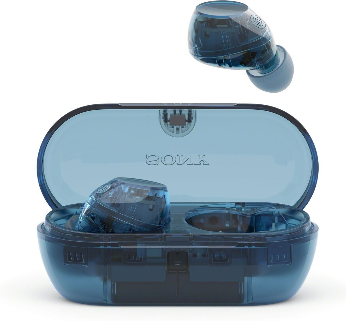 Sony WF-C710N verre bleu