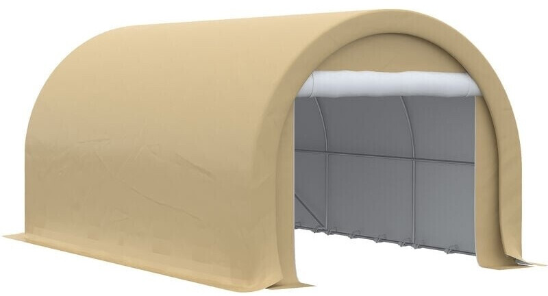 Outsunny Carport en acier galvanisé 500 x 300 x 240 cm