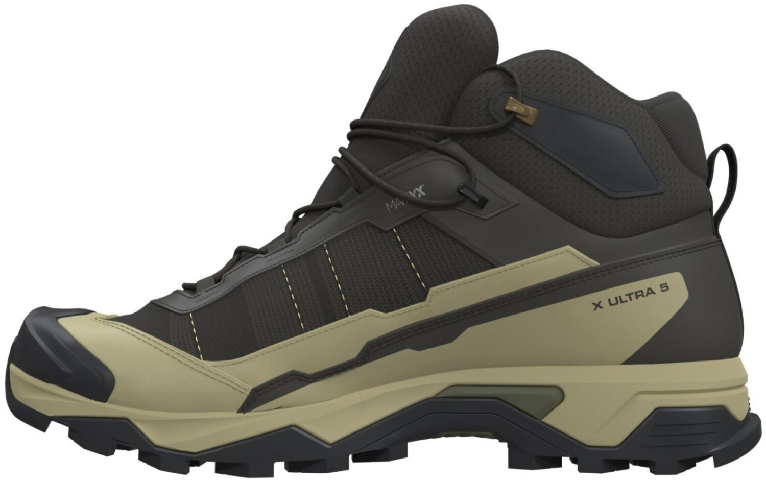 Salomon X Ultra 5 Mid GTX peat/gray green/blue nights