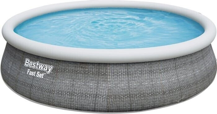 Bestway Piscine autoportée ronde Fast Set 457 x 107 cm