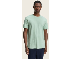 TOM TAILOR Denim Maglietta Basic Uomo – Cotone Jersey, Logo Ricamato – Regular Fit, Maniche Corte