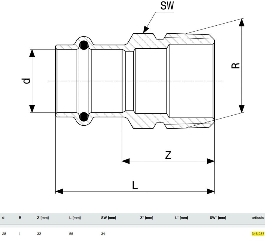 Ablauf mit Überlaufrohr Edelstahl 370mm für Spülbecken Durchmesser 60mm