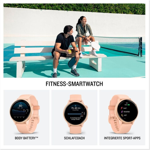 Garmin vívoactive 6 Bone/Lunargold, Bild 15