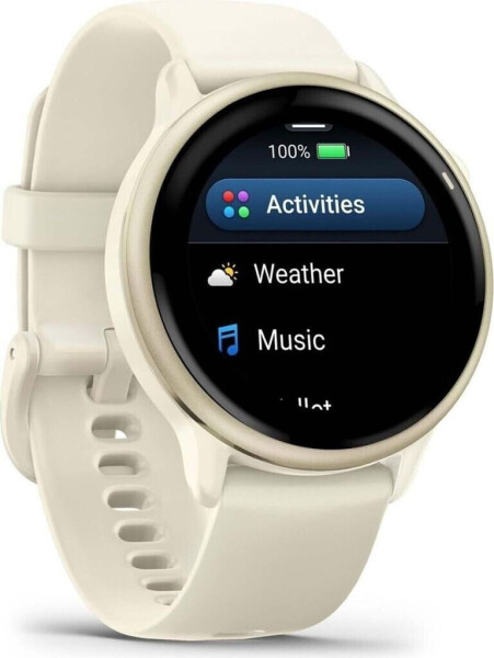 Garmin vívoactive 6 Bone/Lunargold, Bild 5