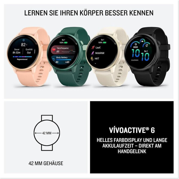 Garmin vívoactive 6 Schwarz/Schiefergrau, Bild 10