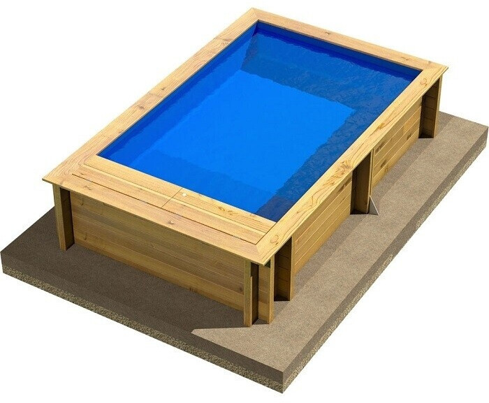 Procopi Piscine bois 370 x 240 cm coffre et filtre