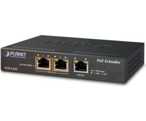 Pla.Net POE-E202 Repeater GigE 10Base-T 100Base-TX 1000Base-T