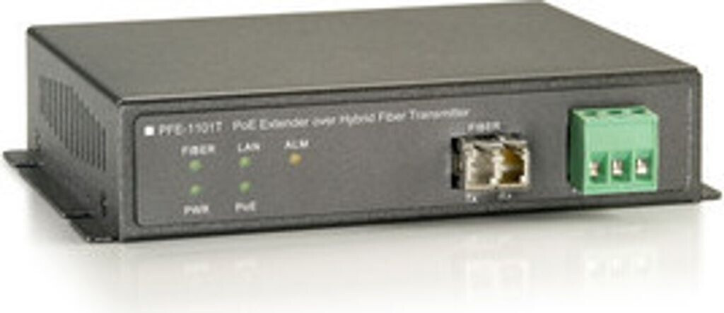 Level One PFE-1101T PoE-Extender over Hybrid Fiber Transmitter 120W