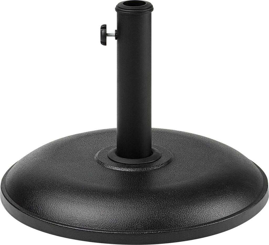 Beliani Bold stands, black, stone, 45x45 cm (800000543884)