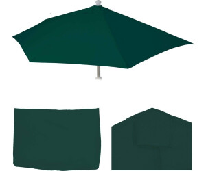 MCW Replacement reference for parasol half-brown Lorca 300cm fabric/textile UV 50+ 3kg green (89211)