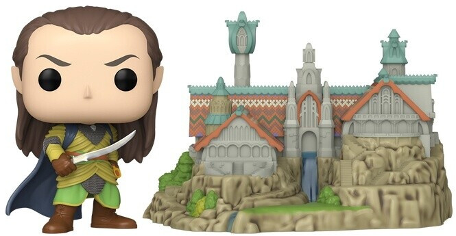 Funko Bitty Pop! Towns: The Lord Of The Rings - Elrond With Rivendell N°1747