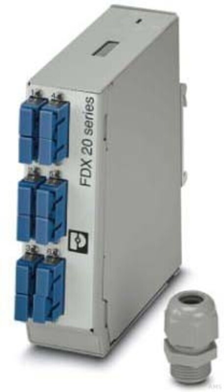 Phoenix Contact Spleißbox 6xSC-D FOCFDX20PPSCD6OSPPT9 (1019692)