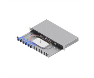 EasyLAN LSB1A115 19'' LWL Spleißbox 1HE 12 Ports 6x SC-Duplex OS2
