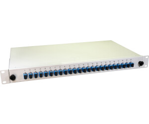 Lightwin LW 24E09OS2SC 19'' LWL Spleißbox 24x SC OS2 1HE (SPBOX 24E09 OS2 SC)