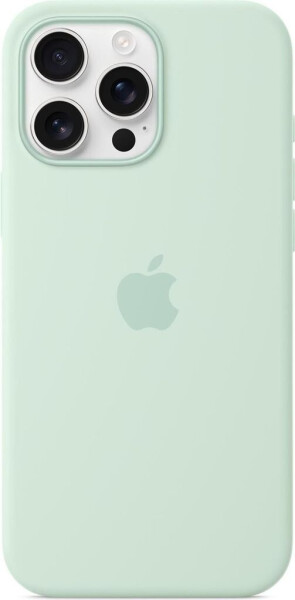 Apple Silikon Case mit MagSafe (iPhone 16 Pro Max) Aquamarin