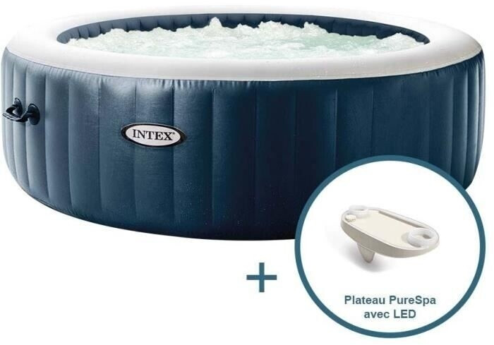 Intex Pools PureSpa Blue Navy 6 places avec LED