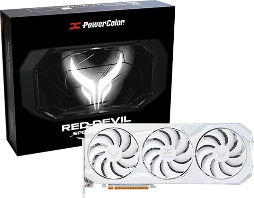 Powercolor Radeon RX 9070 XT Red Devil Spectral White