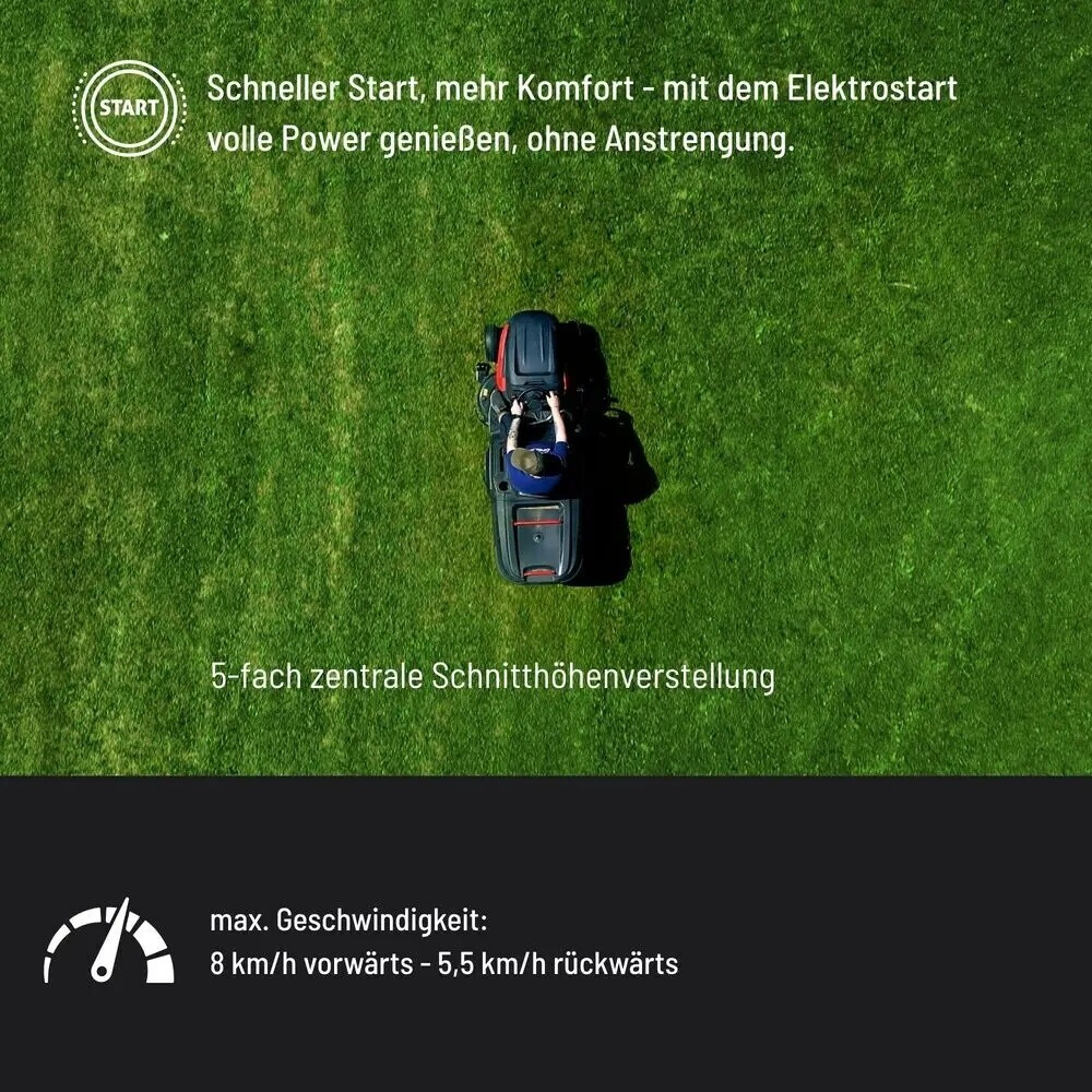 Güde Güde Tractor Mower GAR 1070 T Hydrostat - view 6