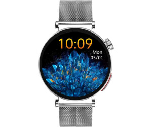 Knauermann NEO 2 2025 Zwart Vierkant Gezondheidshorloge Smartwatch Zilver Durchmesser 40mm Dicke 109 58255331
