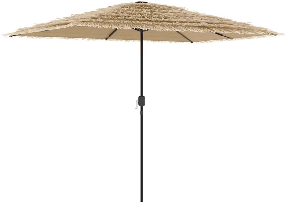 vidaXL Sonnenschirm mit Stahlmast 300x200x250 cm Braun 300x200x250 cm (4005093)