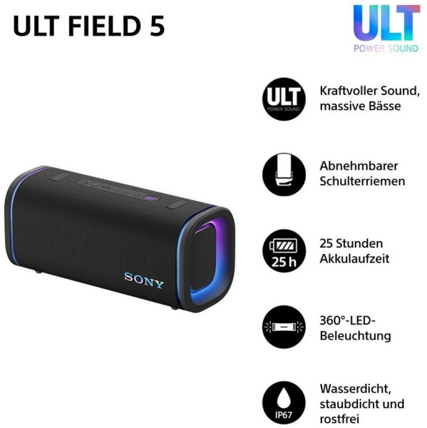 Sony ULT FIELD 5 Black, Bild 8