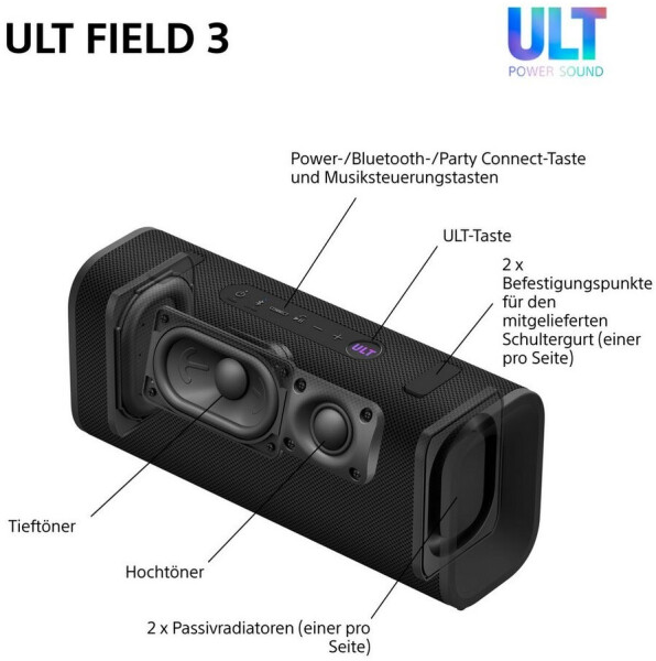 Sony ULT FIELD 3 Black, Bild 11