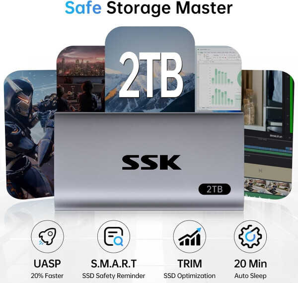 SSK SD450 2TB, Bild 2