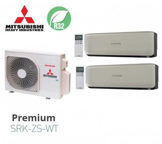 Mitsubishi Heavy Industries SCM40ZS-W/2x SRK20ZS-W, Bild 5
