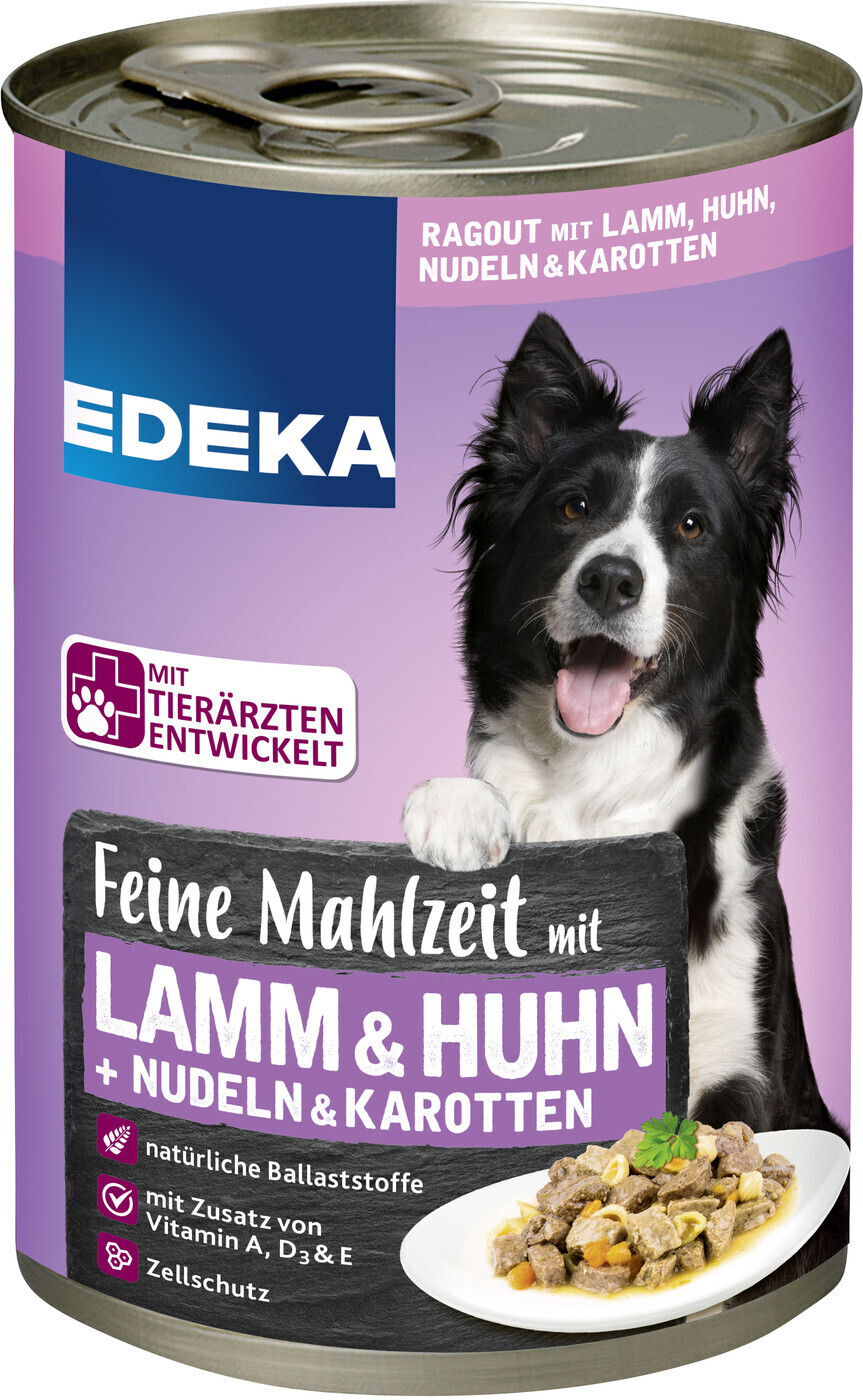 Edeka Feine Mahlzeit mit Lamm, Huhn, Nudeln & Karotten ab 1.49  |  Vergleiche 3 Angebote auf idealo.de