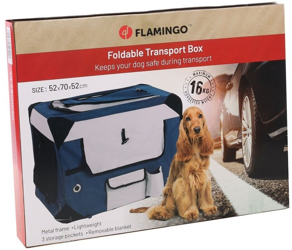 Flamingo Caisse de transport pour chien Flamingo Caisse de transport pour chien