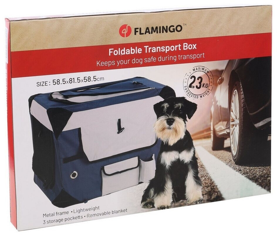 Flamingo Caisse de transport pour chien Flamingo Caisse de transport pour chien