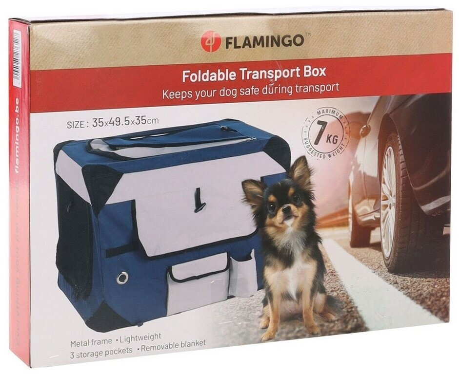 Flamingo Caisse de transport pour chien Flamingo Caisse de transport pour chien