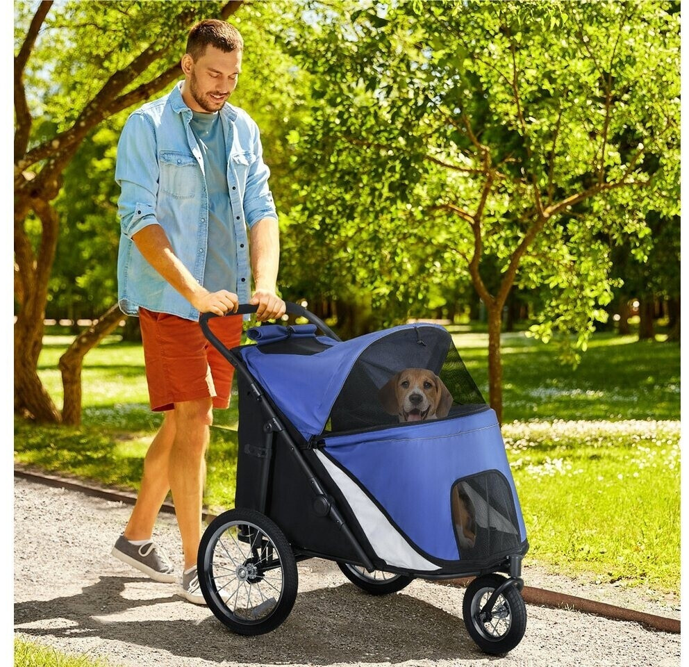 Pawhut Poussette pour chien Pawhut Poussette pour chien