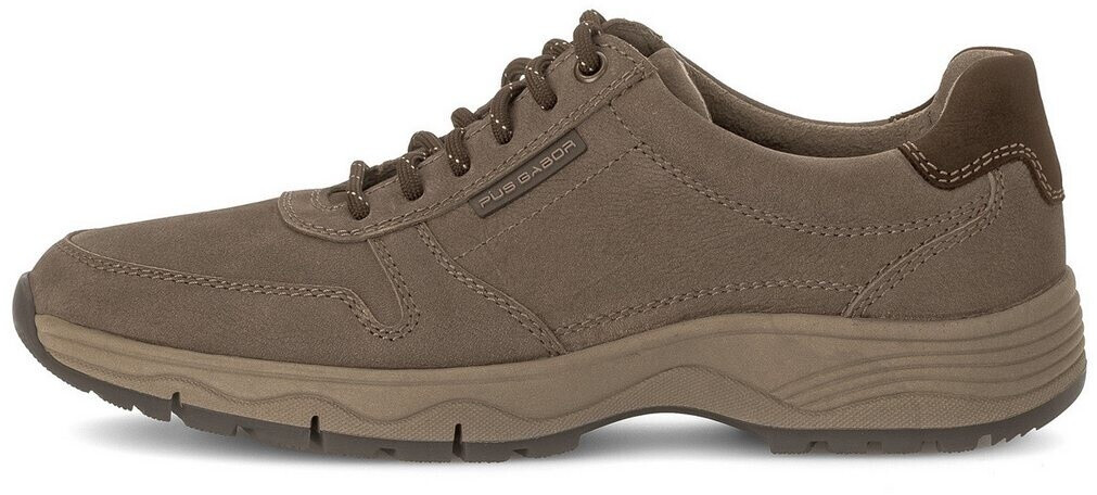 Pius Gabor Uomo Sneaker, Uomini Scarpa Bassa,Pelle certificata, Plantare Intercambiabile,Scarpe Allacciate,Marrone (lt.Brown),45 EU / 10.5 UK