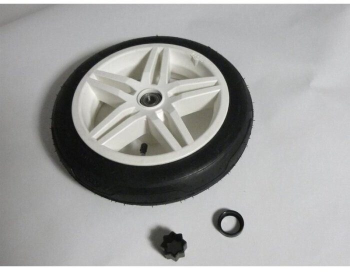 Berg Rally Rad white 12.5x3.00-9 slick, traction (51.42.00.13)