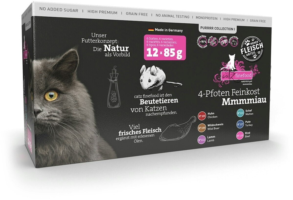 catz finefood Pâtée pour chat 12 x 85g