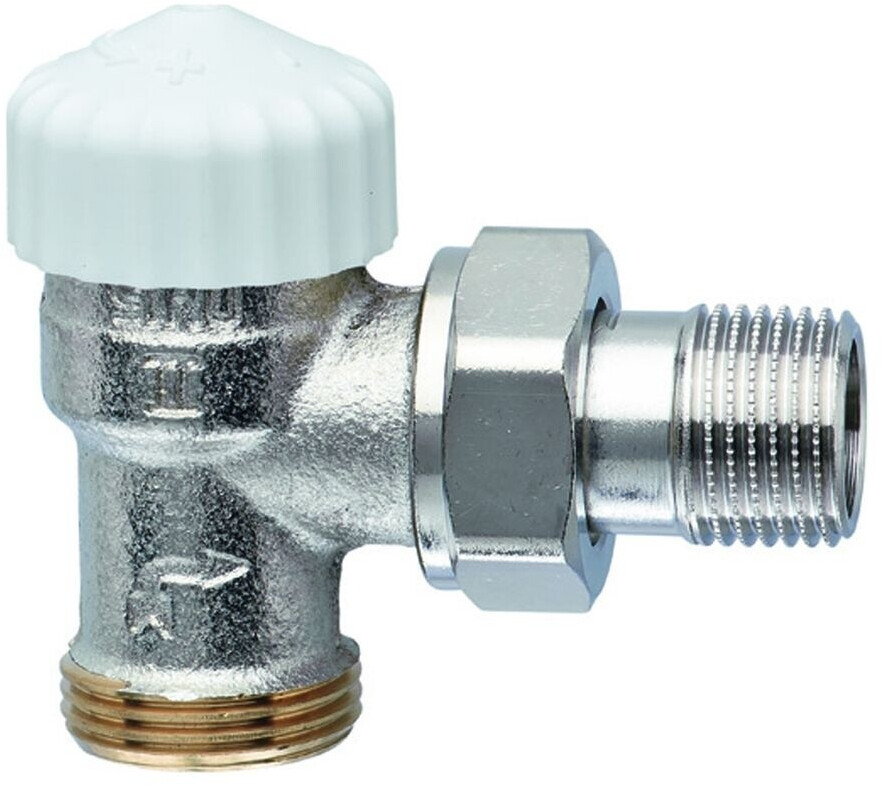 Heimeier Thermostat-Ventilunterteil V-exact II Eckform DN 15 AG G 3/4" (3719-02.000)