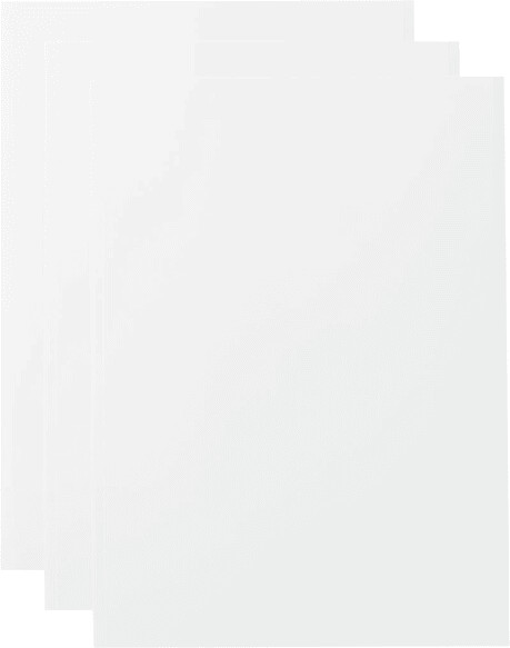 Cricut Vinylfolie Joy Xtra Smart ablösbar 24 x 33 cm weiß 3 Stck.