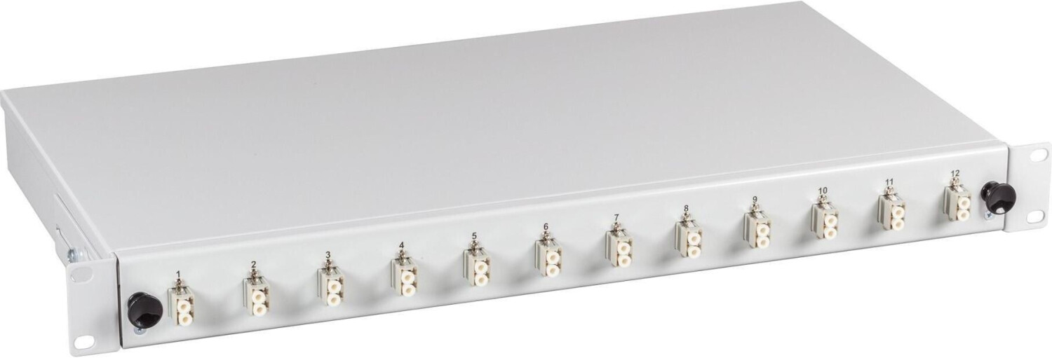 EFB-Elektronik Spleißbox 12-LC-(D)Kuppl.MM usziehbar OM4 (B61901.12OM4)