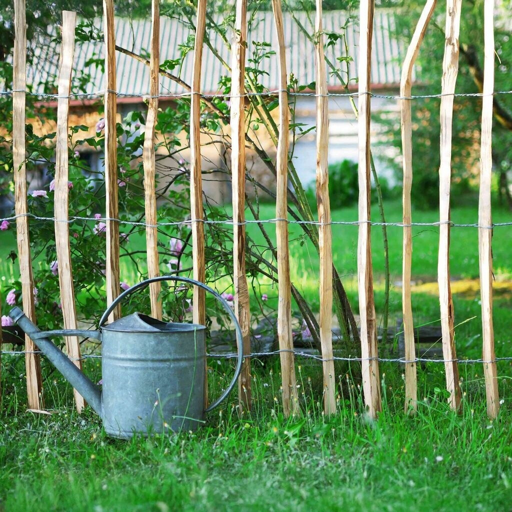 BOGATECO BOGATECO Staketenzaun Haselnuss Kastanie 120x500 cm - view 9