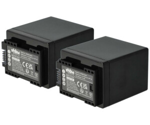 vhbw 2x Akku kompatibel mit Canon Vixia HF M50 HF M52 HF M500 HF R30 Videokamera Camcorder (4450 mAh 3,6 V Li-Ion) + Infochip