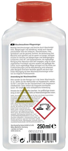 Xavax Waschmaschinen-Pflegereiniger mit Frischeduft, 250 ml (00111723) Waschmaschinenreiniger, Bild 4
