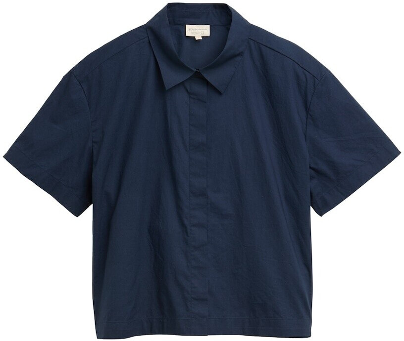 TOM TAILOR DENIM BOXY - Camiseta Básica - White/blanco
