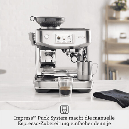 Sage SES882BST4FEU1 The Barista Touch Impress schwarzer Edelstahl, Bild 2