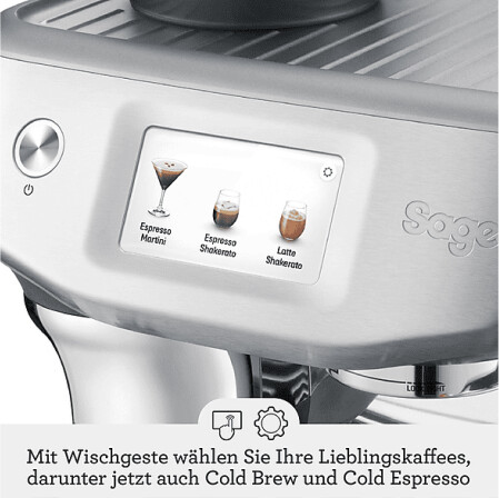 Sage SES882BST4FEU1 The Barista Touch Impress schwarzer Edelstahl, Bild 5