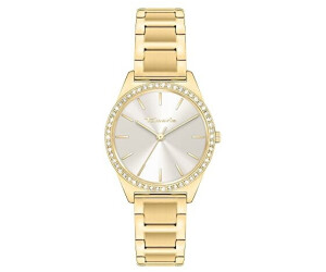 Tamaris Orologio Donna Al Quarzo – Modello TT-0120-PQ – Cassa 35 Mm, Cinturino In Silicone, Quadrante Bianco