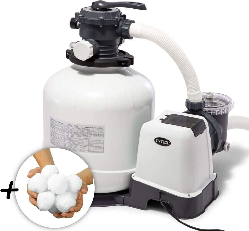 Kingling Pool Sandfilter Abdeckung – Wasserdicht, Staubdicht, Für Intex Und Andere Oberirdische Pools (Maße: 83x61x86 Cm)