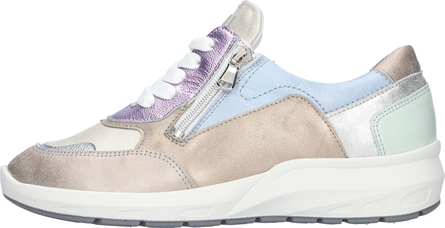 Waldläufer M-Tonia 831001-001 - Scarpe Stringate Donna In Pelle Di Cervo Nera - Con Plantare Rimovibile E Comodo Inserimento - Larghezza M